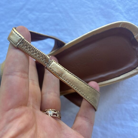 By Far Colleen Sandals — Metallic Gold - Picture 9 of 9